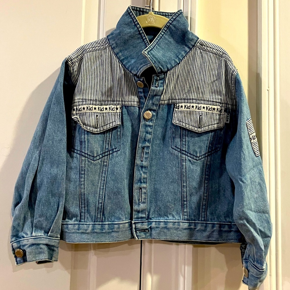 Kids jeans jacket